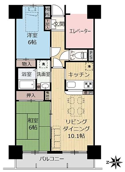 間取り：309000098413