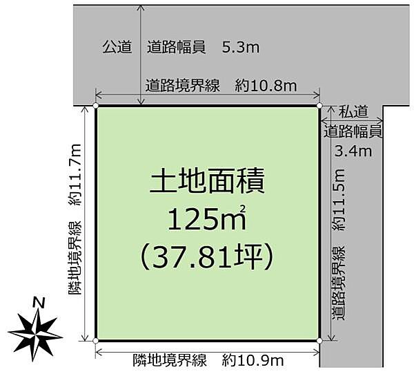 区画図：309000100083