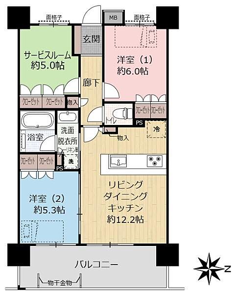 間取り：309000100124