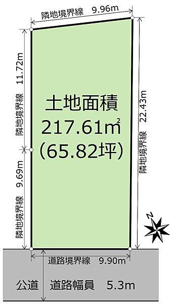 区画図：309000100283