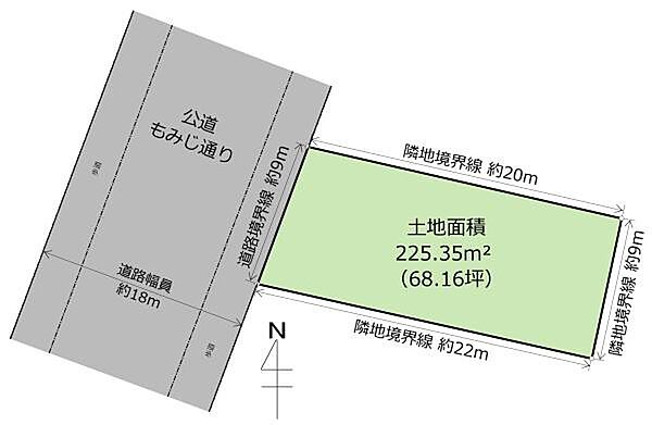 区画図：309000100761