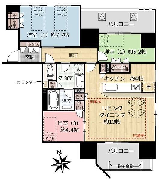 間取り：309000100900