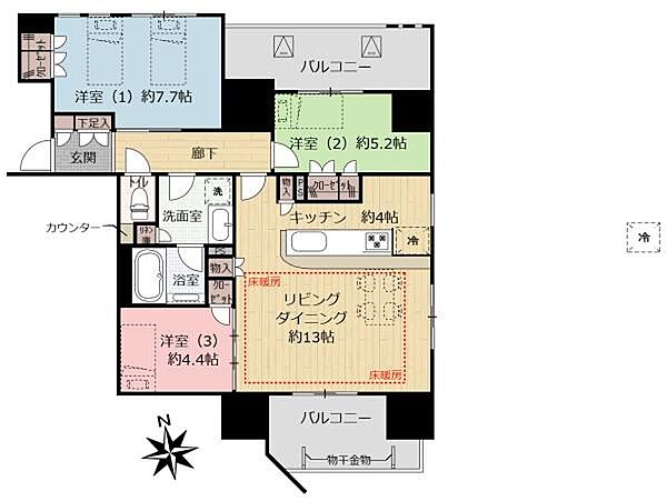 間取り：309000100900