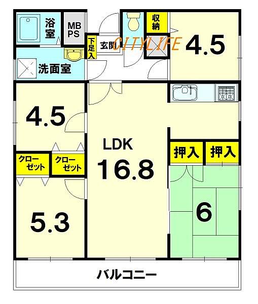 間取り：326000223079