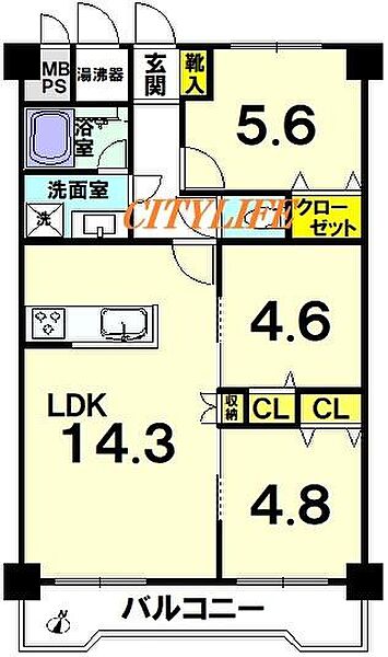 間取り：326000235190