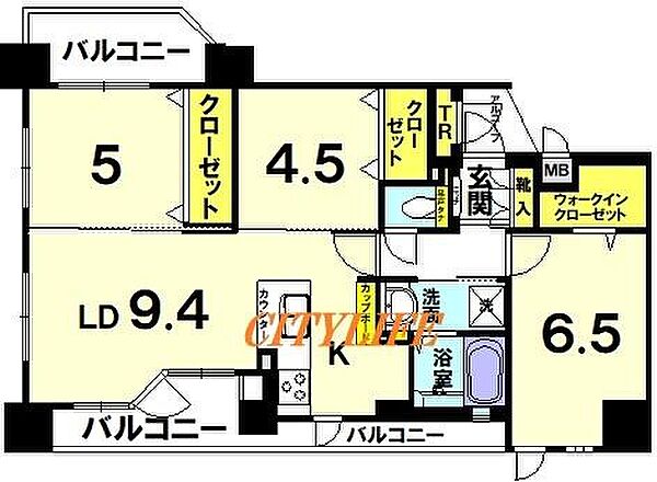 間取り：326000245351