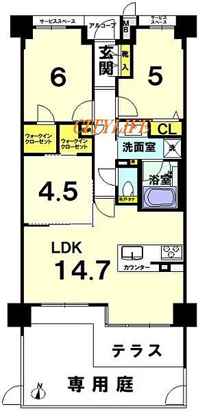 間取り：326000262409