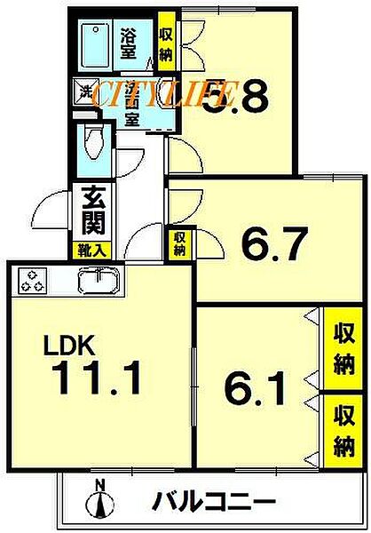 間取り：326000262410