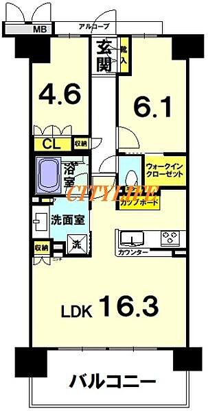 間取り：326000265223