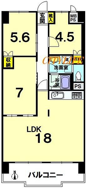 間取り：326000266463