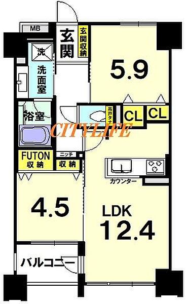 間取り：326000266709