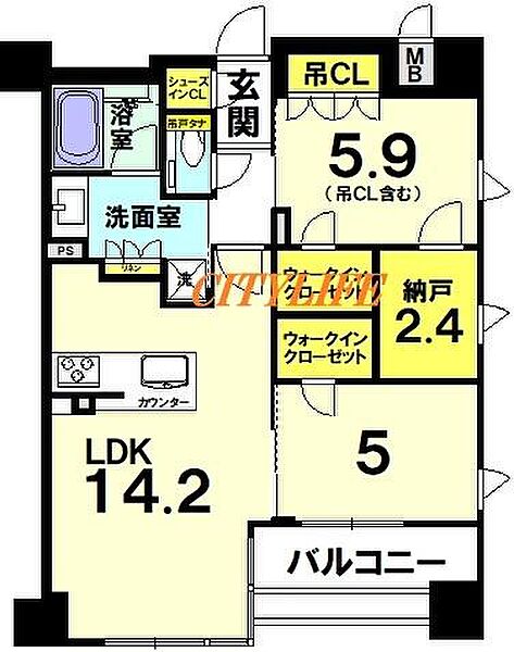 間取り：326000268591