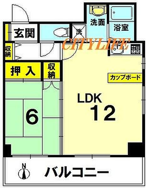 間取り：326000274405