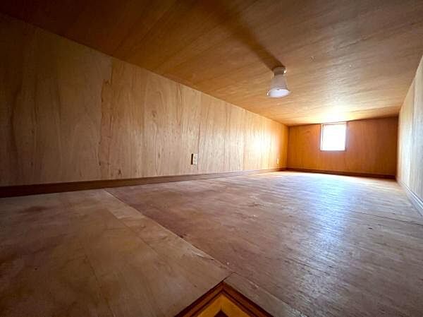 ※AIにて家具消し実施小屋裏収納があり、季節のものなど、大容量に収納できます！お部屋をすっきり使えるものメリットですね