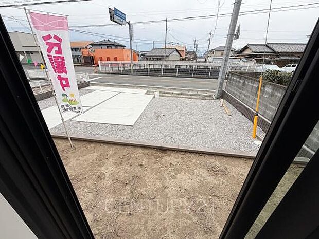 リビングからの眺望です。