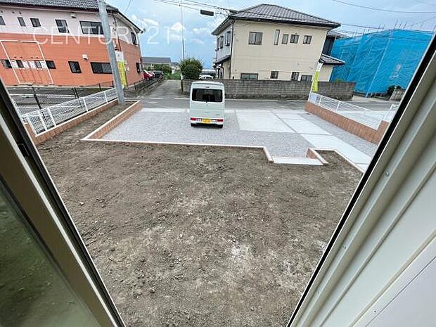 リビングからの眺望です。