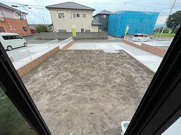 リビングからの眺望です。