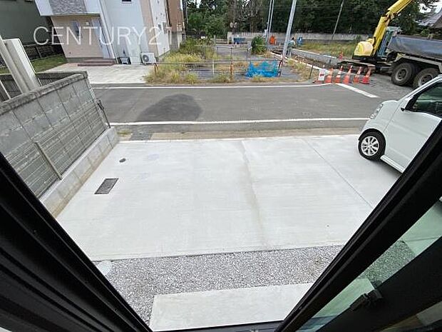 リビングからの眺望です。