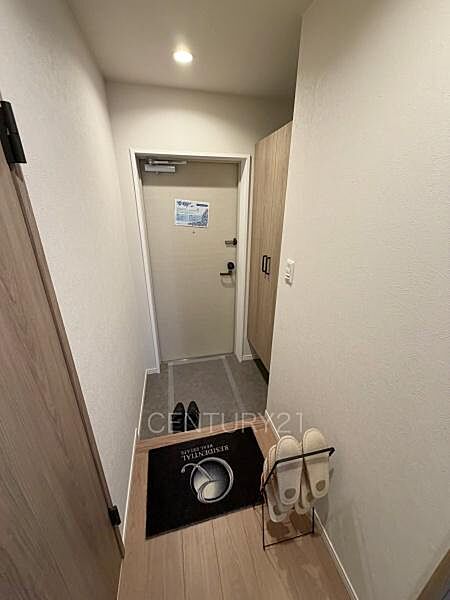 シューズボックス付きの玄関です。