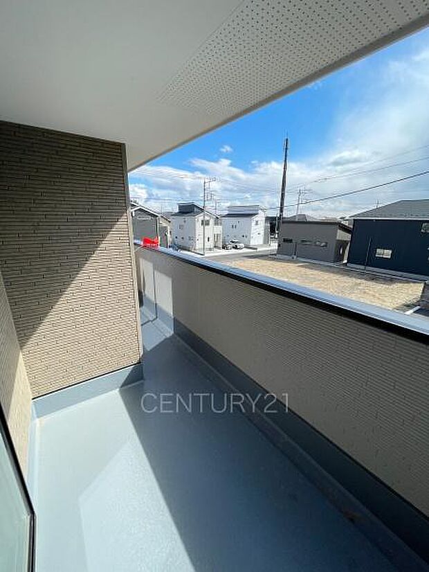 天井付きバルコニー