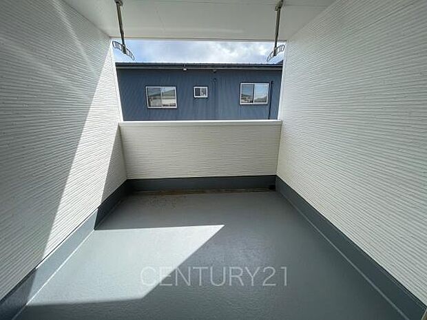 天井付きバルコニー