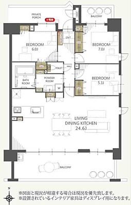 間取り ポレスター文京町 13階/-