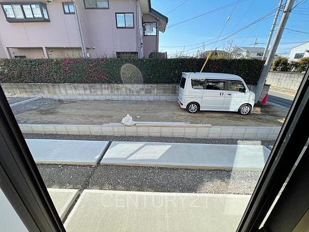 リビングからの眺望です。