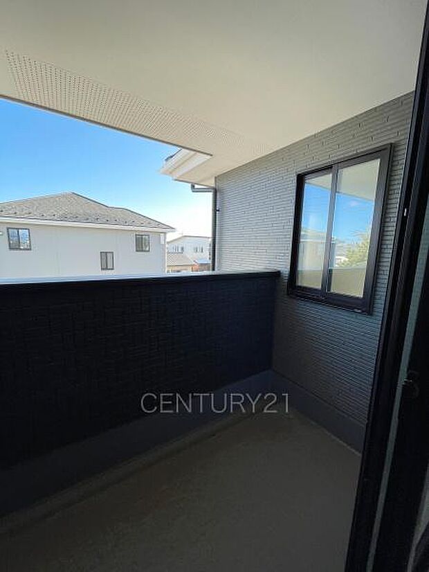 天井付きバルコニー