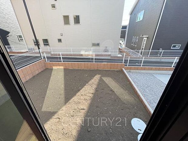 リビングからの眺望です。