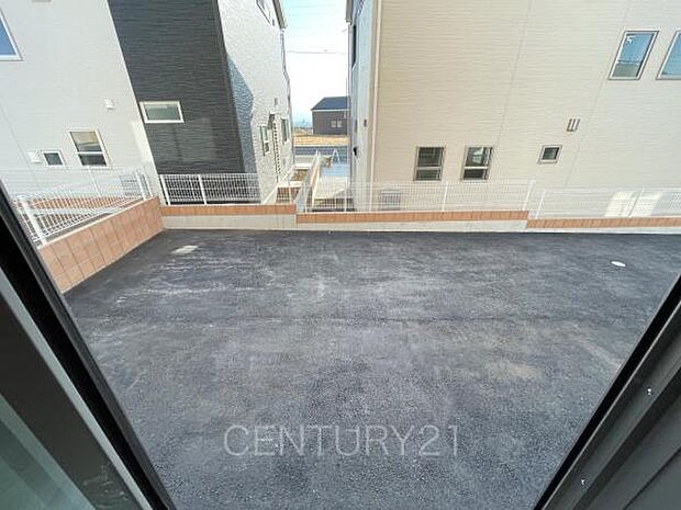 リビングからの眺望です。