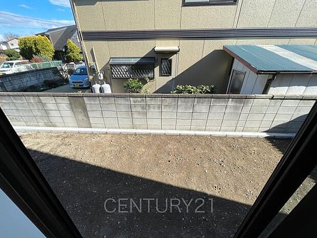 リビングからの眺望です。