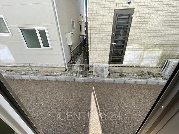 リビングからの眺望です。