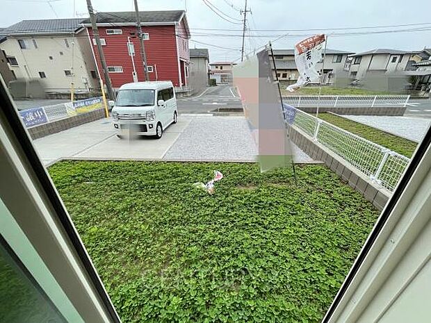 リビングからの眺望です。