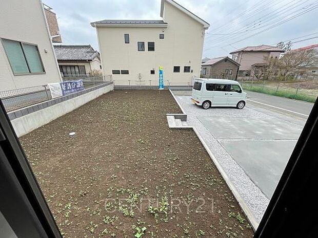 リビングからの眺望です。