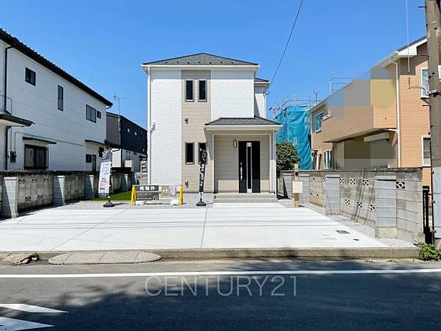 並列駐車可能な駐車場