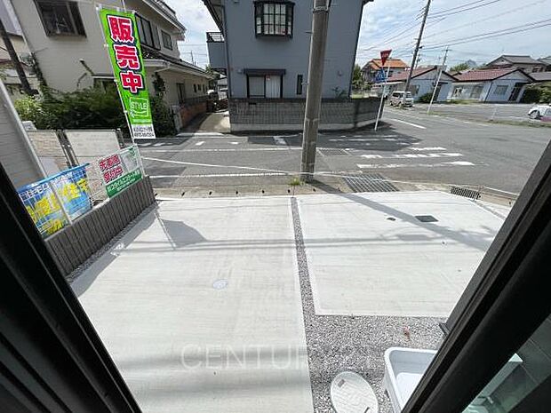 リビングからの眺望です。
