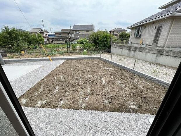 リビングからの眺望です。
