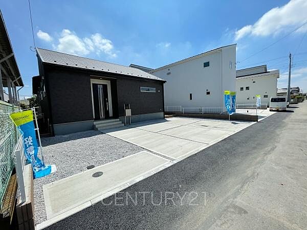 並列駐車可能な駐車場