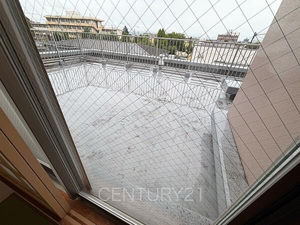 洋室からの眺望です。