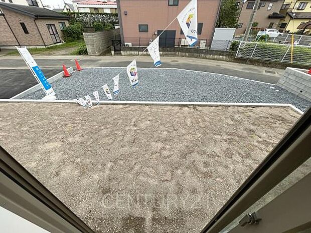 リビングからの眺望です。