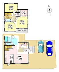 香芝市狐井 新築戸建 2期10号地
