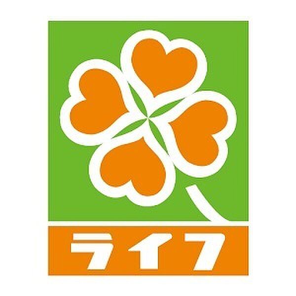 ライフ大国町店まで419m
