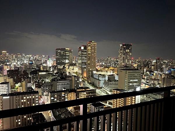 27階バルコニーからの眺望
