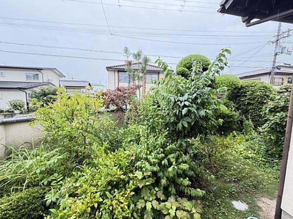 家庭菜園ができるスペース