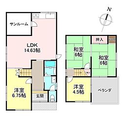 北葛城郡上牧町服部台4丁目 中古戸建