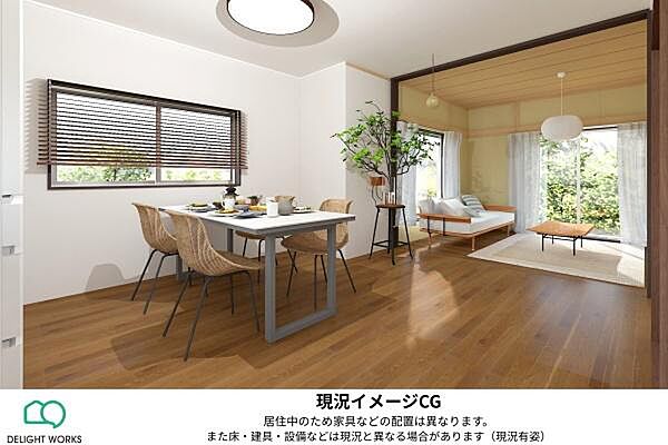 【LDK：15.5帖】南×東×北の3面採光家族が揃う特別な空間にあたたかな陽光がさしこみますちょうどよい広さで見通しもよく、家族間のコミュニケーションもスムーズ◎