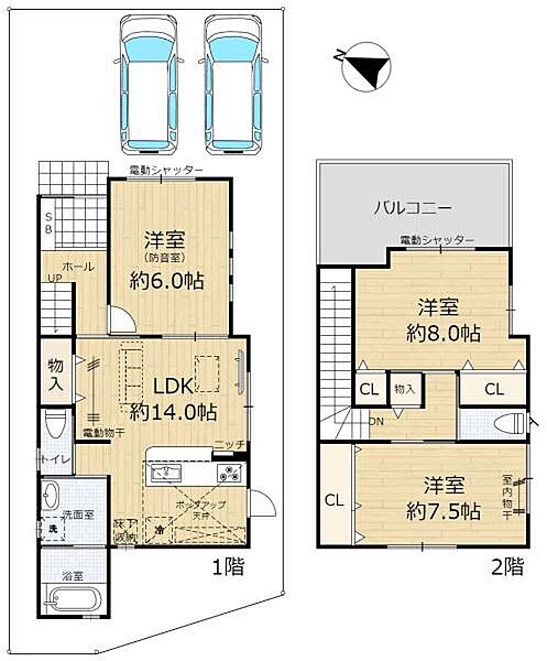 間取り：326000236379