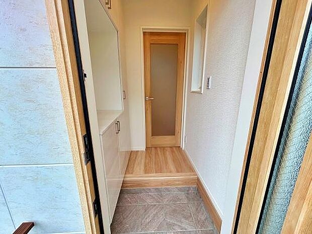 充実した収納力がある玄関