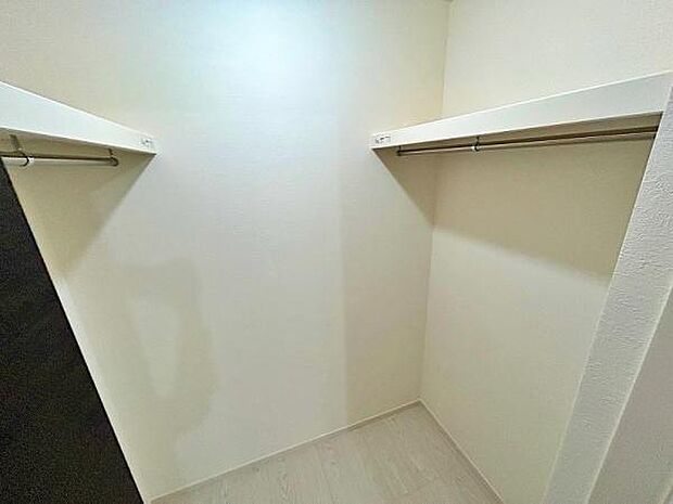 大容量のウォークインクローゼット！