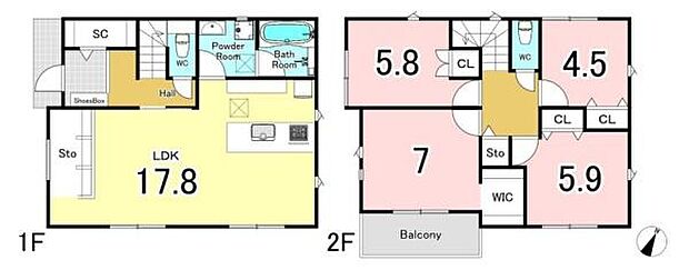 図面と現況が異なる場合は現況を優先します